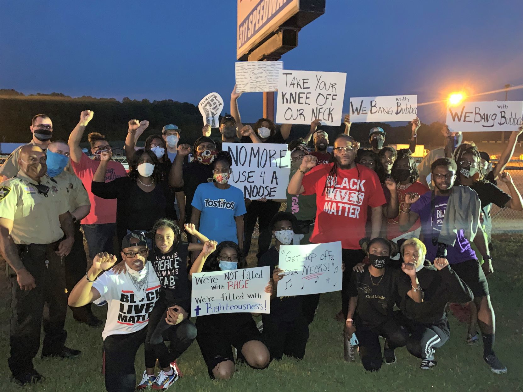311 protest